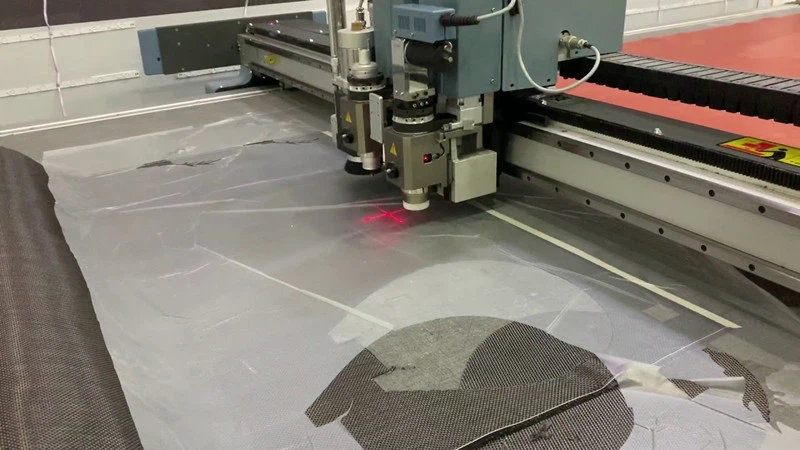 CNC Cutting Carbon Fiber Prepregs CNC Cutting Carbon Fiber Prepregs