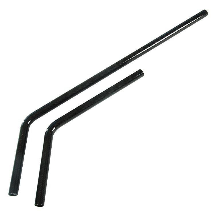 Tube plié en fibre de carbone