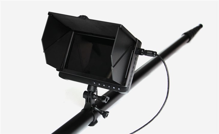 Cámara De Inspección De Pozos Poste Telescópico De 5 m